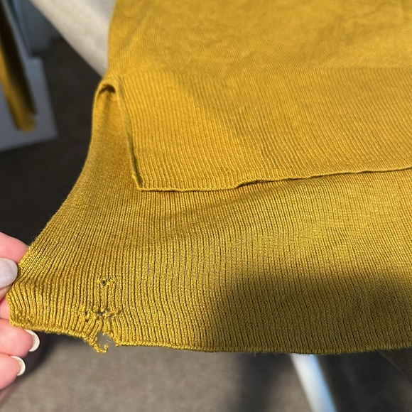 H&M | Mustard Long Sleeve Top - Picture 7 of 7